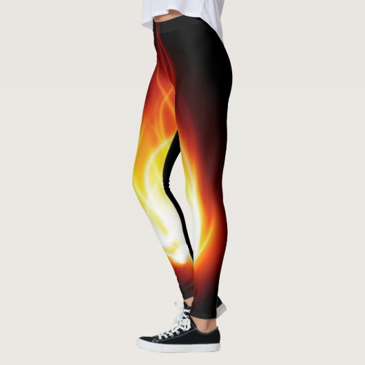 Gloeiende vlammen Leggings (Links)