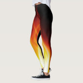 Gloeiende vlammen Leggings (Links)