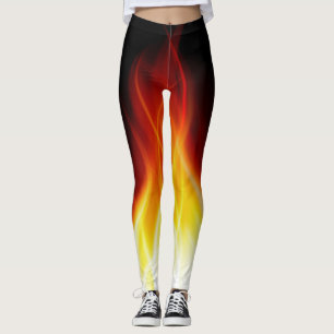 Gloeiende vlammen Leggings
