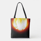 Gloeiende vlammen Tas (Achterkant)