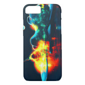 gloeiende vloeistofdruppel Case-Mate iPhone case (Achterkant)