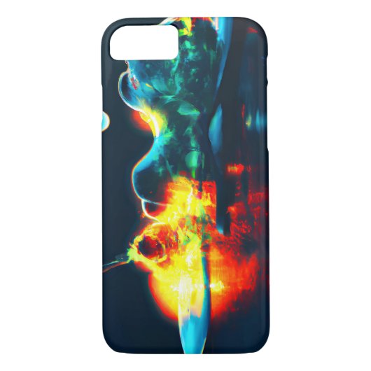 gloeiende vloeistofdruppel Case-Mate iPhone case (Achterkant)
