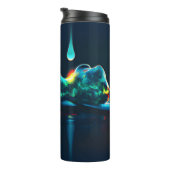 gloeiende vloeistofdruppel thermosbeker (Geroteerd rechts)