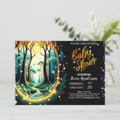 Gloeiende vuurvliegjes Wonderland Dance Baby showe Kaart (Staand voorkant)