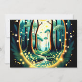 Gloeiende vuurvliegjes Wonderland Dance Baby showe Kaart (Achterkant)