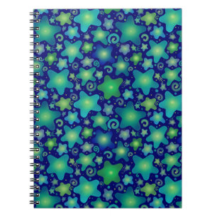Gloeiende Waterverf Galaxy Notitieboek