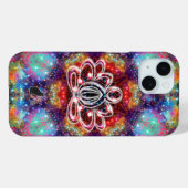 Gloeiende Zen Lotus Case-Mate iPhone Case (Achterkant (horizontaal))