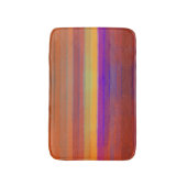 Gloeiende Zonsopgang Zoute Waterverf Pop van Kleur Badmat (Voorkant Verticaal)