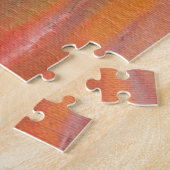 Gloeiing - Waterverf Kunst Legpuzzel (Zijkant)