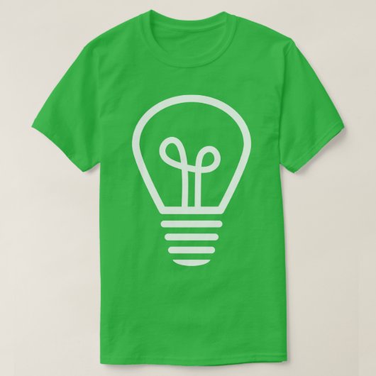 Gloeilamp 1 t-shirt (Design voorkant)