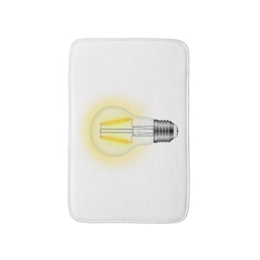 Gloeilamp Badmat (Voorkant Verticaal)