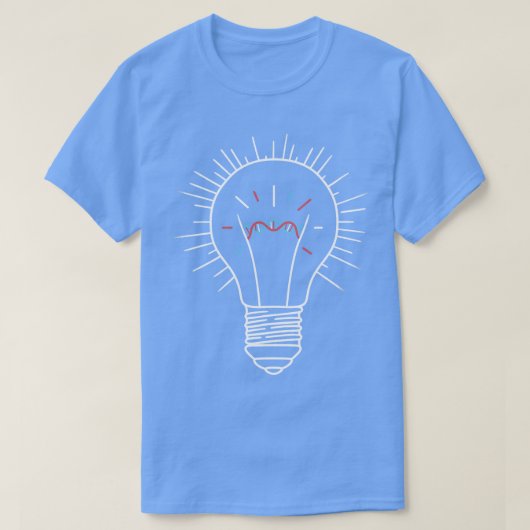 Gloeilamp DNA Filament door Tobe Fonseca T-shirt (Design voorkant)
