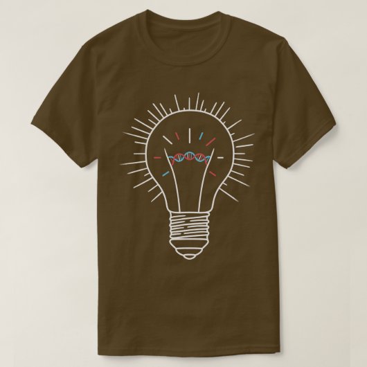 Gloeilamp DNA Filament door Tobe Fonseca T-shirt (Design voorkant)