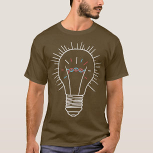 Gloeilamp DNA Filament door Tobe Fonseca T-shirt