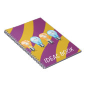 Gloeilamp Ideëenboek Notitieboek (Rechterzijde)