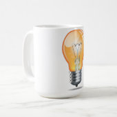 Gloeilamp Koffiemok (Voorkant links)