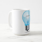 Gloeilamp Koffiemok (Voorkant links)