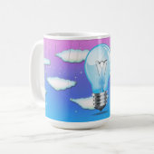 Gloeilamp Koffiemok (Voorkant links)