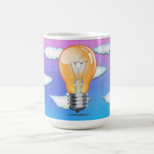 Gloeilamp Koffiemok