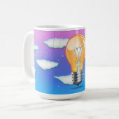 Gloeilamp Koffiemok (Voorkant links)