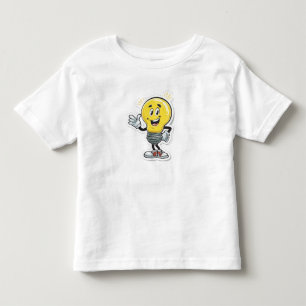 Gloeilamp LED Cartoon T-shirt