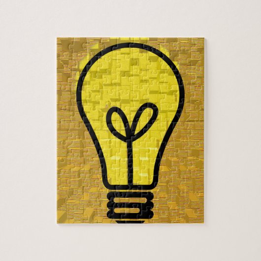 gloeilamp legpuzzel (Verticaal)