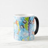 Gloeilamp Magische Mok (Voorkant rechts)