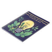 gloeilamp notitieboek (Linkerzijde)