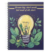 gloeilamp notitieboek (Voorkant)