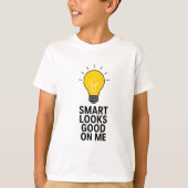 Gloeilamp quote humor grappig t-shirt (Voorkant)