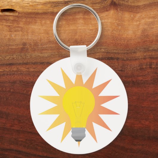 Gloeilamp Sleutelhanger (Achterkant)