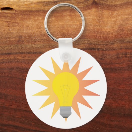 Gloeilamp Sleutelhanger (Voorkant)