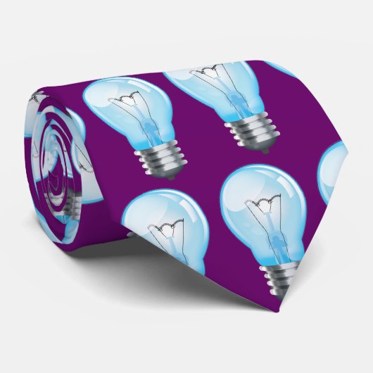 Gloeilamp Stropdas (Opgerold)