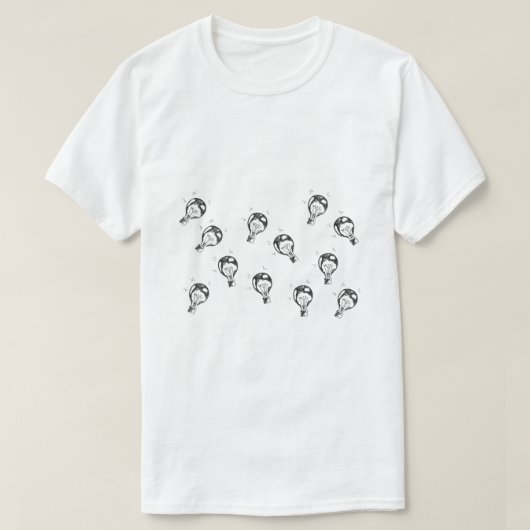 Gloeilamp T-shirt (Design voorkant)