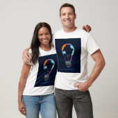 Gloeilamp T-shirt (Unisex)