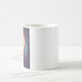 Gloeilamp Waterverf schilderen, gloeilamp Koffiemok (Center)