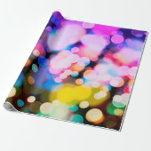  gloeilampachtergrond cadeaupapier (Uitgerold)