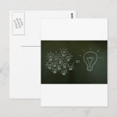 Gloeilampengroepswerk concept.jpg briefkaart (Voorkant / Achterkant)