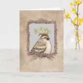 Gloeizige chipkaart kaart (Gele Bloem)