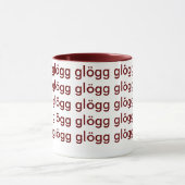 Glogg Glogg Glogg Funny Scandinavian Mok (Midden)