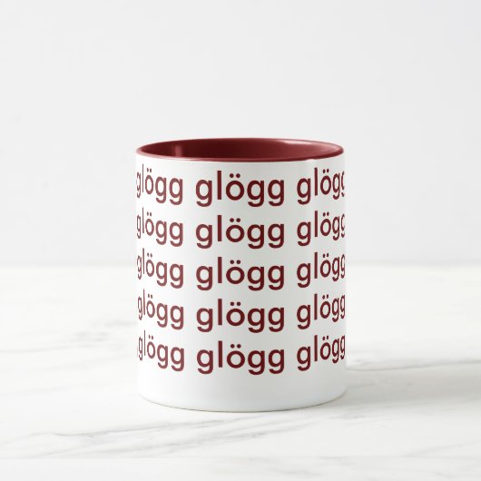 Glogg Glogg Glogg Funny Scandinavian Mok (Midden)
