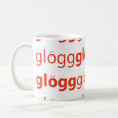 Glogg Glogg Glogg Funny Zweeds Koffiemok (Links)