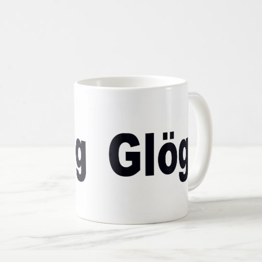 Glogg-mok Koffiemok (Voorkant rechts)