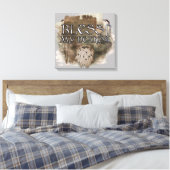 Gloin - Mijn baard zonder baard Canvas Afdruk (Insitu (Slaapkamer))