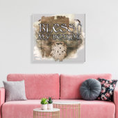 Gloin - Mijn baard zonder baard Canvas Afdruk (Insitu (Woonkamer))