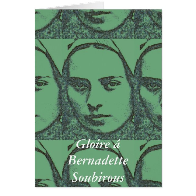 Gloire á Bernadette Soubirous (Voorkant)