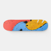 glooiende kleuren persoonlijk skateboard (Horizontaal)