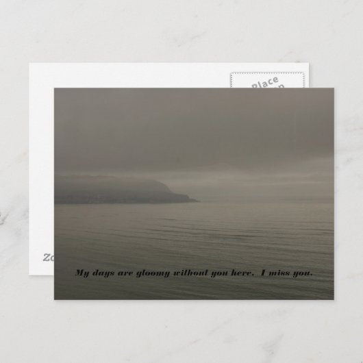 Gloomdagen Briefkaart (Voorkant / Achterkant)