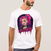 Gloomkitty Basic T-shirt (Voorkant)