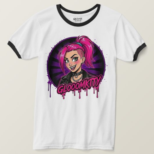 Gloomkitty Beller T-Shirt (Design voorkant)